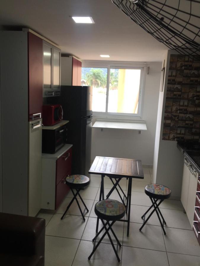 Appartamento Vista Lateral Mar Massaguacu Caraguatatuba Esterno foto